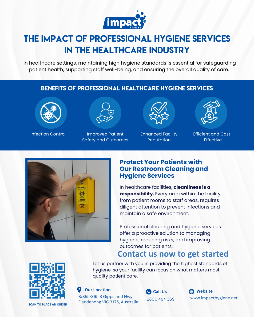 The Impact of Professional Cleaning in the Healthcare Industry